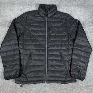 Alpine Design Coat Men's Small Black Puffer Down Packable Outdoor